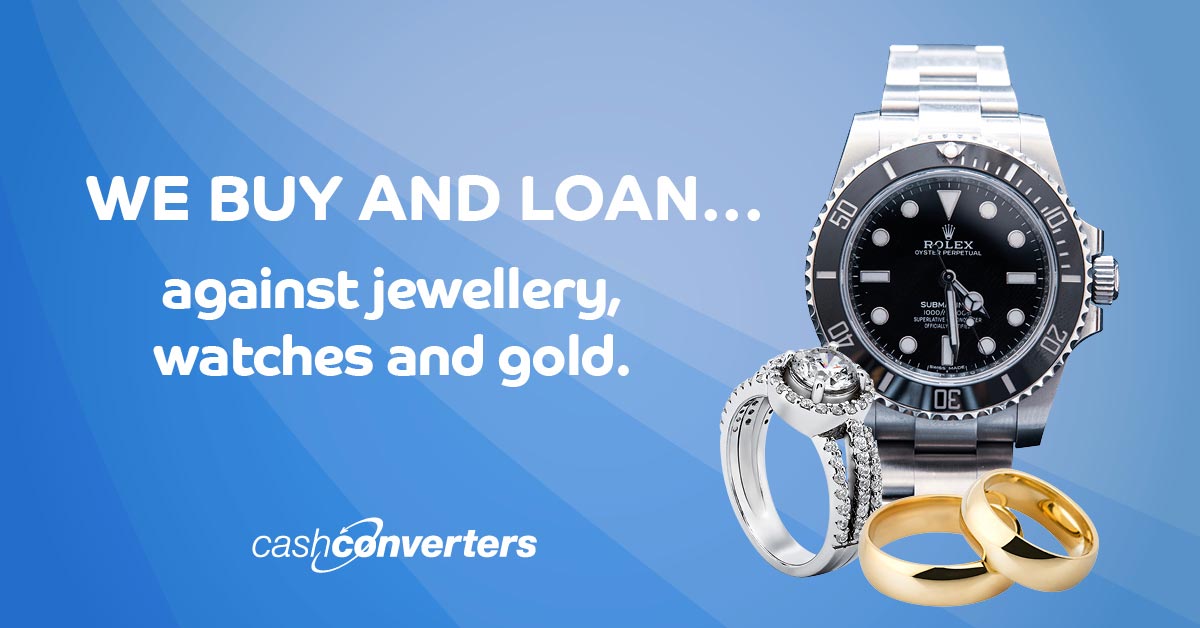 We buy and loan Cash Converters